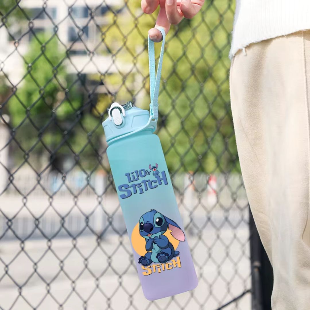 Botella de agua Stitch